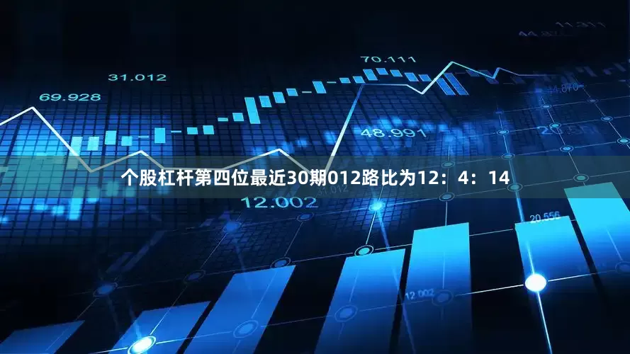 个股杠杆第四位最近30期012路比为12：4：14